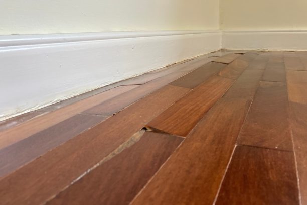 Water Damaged Hardwood Floor Repair